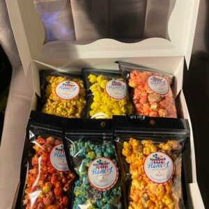 Gourmet Assorted Popcorn Box – 6 Flavors